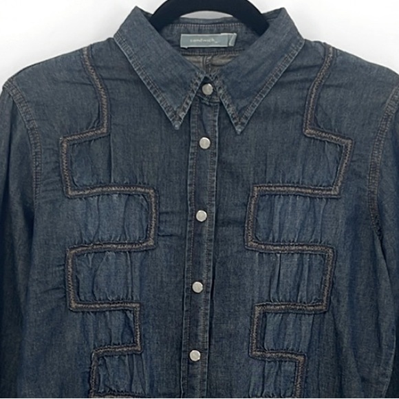 SANDWICH Jean Shirt - Picture 2 of 4